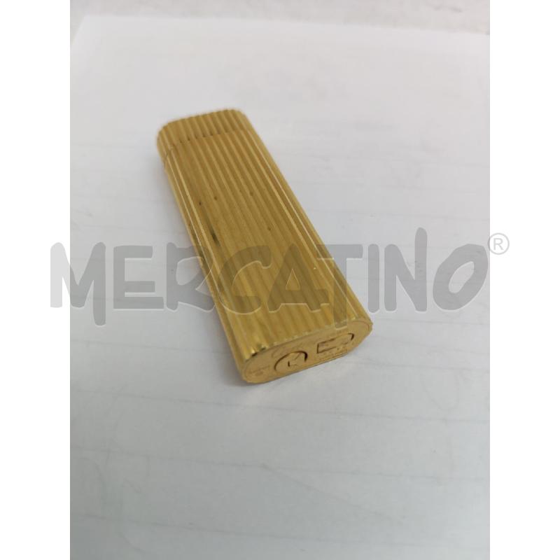 ACCENDINO DA COLLEZIONE MUST DE CARTIER PLACCATO IN ORO | Mercatino dell'Usato Messina 1