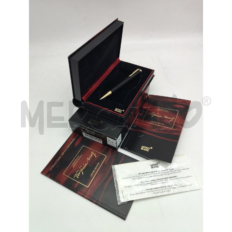 PENNA A SFERA MONTBLANC VIRGINIA WOOLF LIMITED EDITION | Mercatino dell'Usato Messina 1