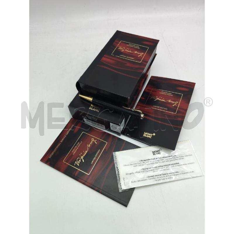 PENNA A SFERA MONTBLANC VIRGINIA WOOLF LIMITED EDITION | Mercatino dell'Usato Messina 2