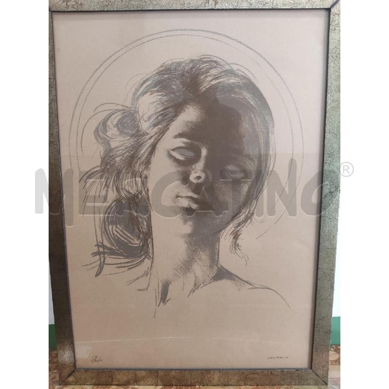 QUADRO SILVANO CAMPEGGI DONNA | Mercatino dell'Usato Messina 1