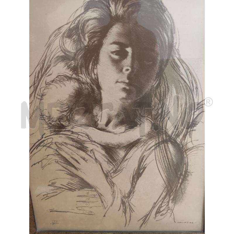 QUADRO SILVANO CAMPEGGI MATERNITA' | Mercatino dell'Usato Messina 5