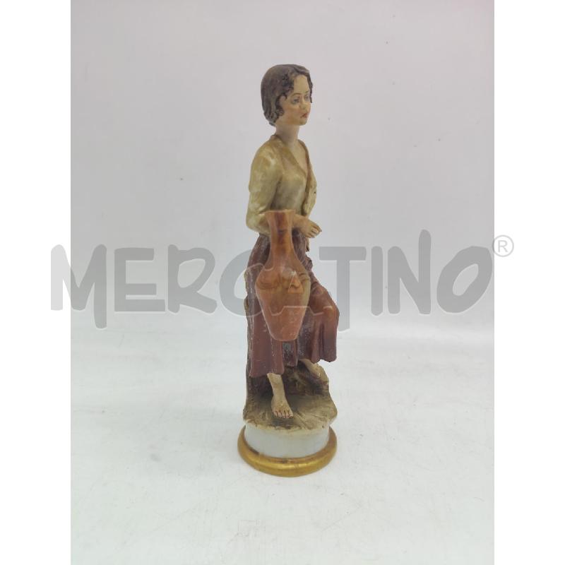 STATUETTA ACQUAIOLA VINTAGE CAPODIMONTE  | Mercatino dell'Usato Messina 2