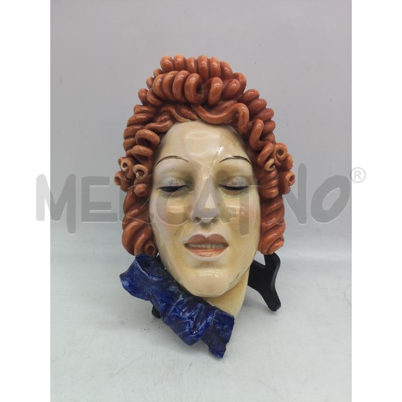 VOLTO CERAMICA EPIGONI LENCI ITALIA ANNI 40 | Mercatino dell'Usato Messina 1