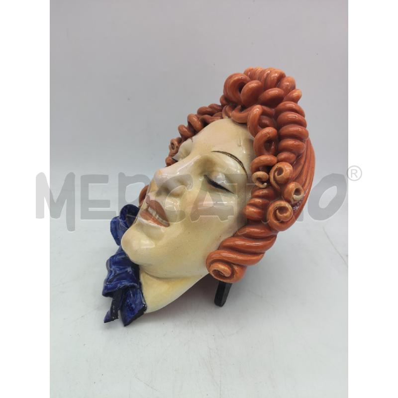 VOLTO CERAMICA EPIGONI LENCI ITALIA ANNI 40 | Mercatino dell'Usato Messina 3