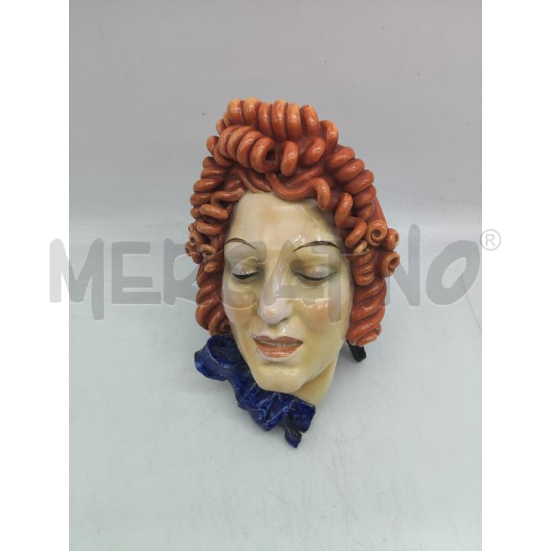 VOLTO CERAMICA EPIGONI LENCI ITALIA ANNI 40 | Mercatino dell'Usato Messina 5