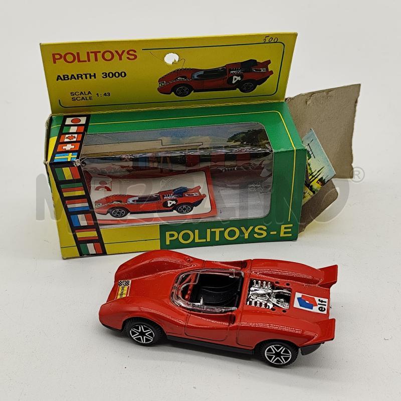 ABARTH 3000 POLITOYS E 594 MODELLINO  | Mercatino dell'Usato Corbetta 2