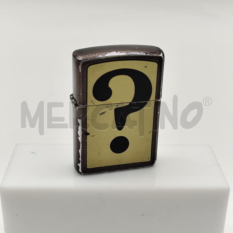 ACCENDINO ZIPPO BARRETT SMYTHE BATMAN THE RIDDLER QUESTION MARK  | Mercatino dell'Usato Corbetta 1