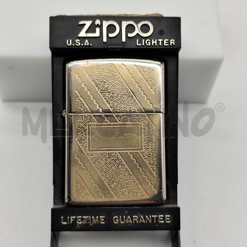 ACCENDINO ZIPPO MOD. 34 GOLD PLATED SWIRL DA COLLEZIONE  | Mercatino dell'Usato Corbetta 1