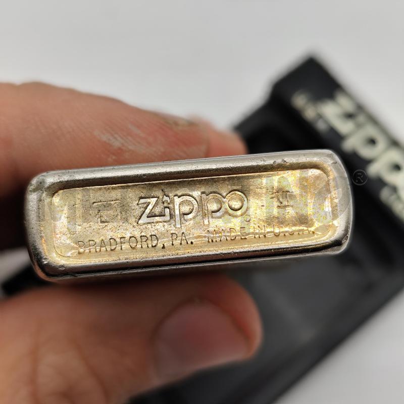 ACCENDINO ZIPPO MOD. 34 GOLD PLATED SWIRL DA COLLEZIONE  | Mercatino dell'Usato Corbetta 4