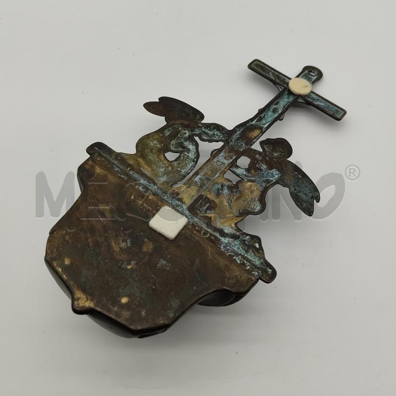ACQUASANTIERA METALLO 31.5 CM | Mercatino dell'Usato Corbetta 2