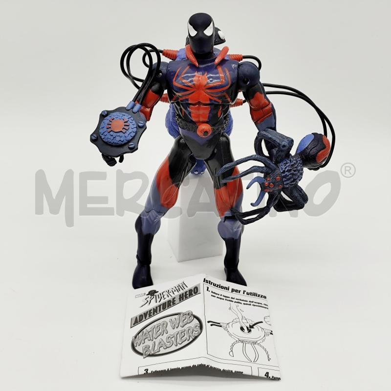 ACTION FIGURE SPIDERMAN TOYBIZ 2000 WATER WEB VENOM BLASTER | Mercatino dell'Usato Corbetta 1
