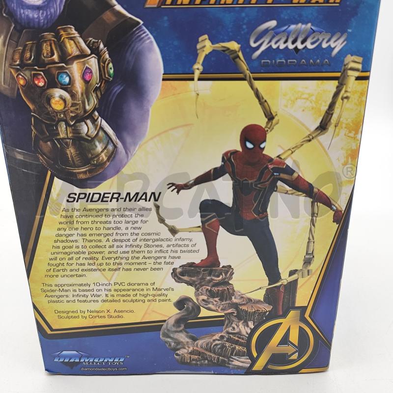 ACTION FIGURE SPIDER-MAN AVENGERS INFINITY WAR GALLERY DIORAMA | Mercatino dell'Usato Corbetta 2