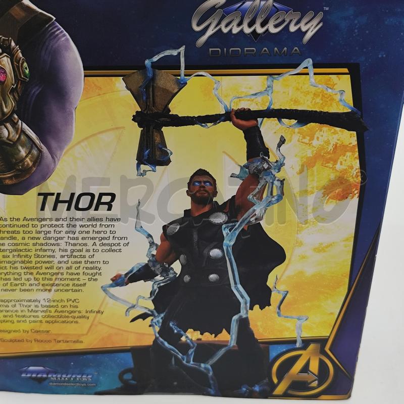 ACTION FIGURE THOR AVENGERS INFINITY WAR GALLERY DIORAMA | Mercatino dell'Usato Corbetta 3
