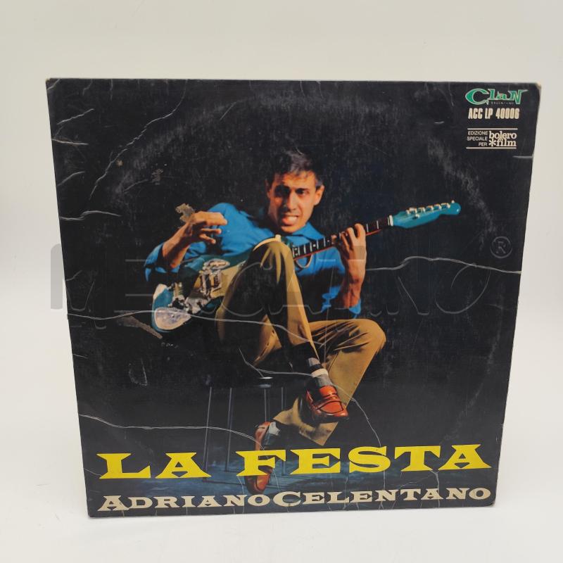 ADRIANO CELENTANO LA FESTA 33 GIRI LP  | Mercatino dell'Usato Corbetta 1