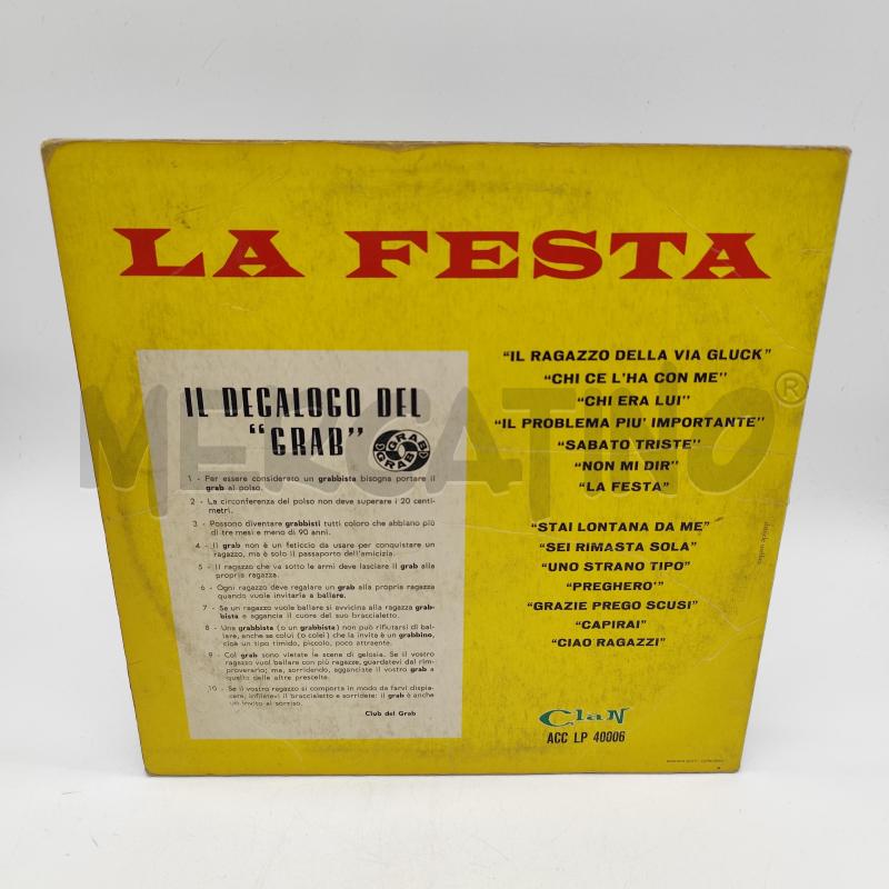 ADRIANO CELENTANO LA FESTA 33 GIRI LP  | Mercatino dell'Usato Corbetta 2