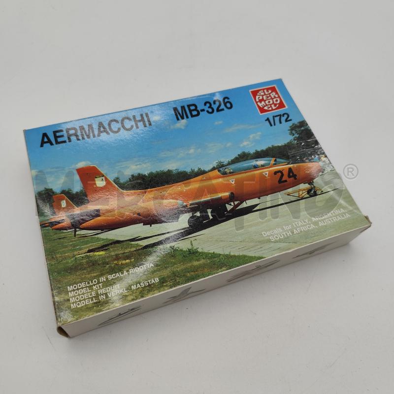 AEREO AERMACCHI MB-326 SUPERMODEL 1/72 MODELLINO  | Mercatino dell'Usato Corbetta 1