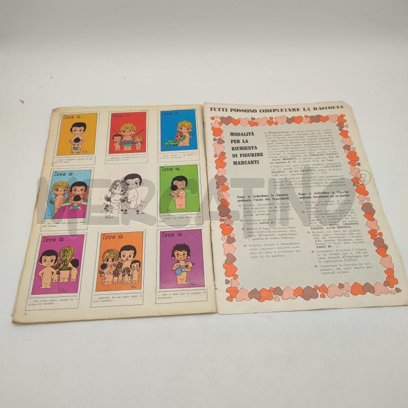 ALBUM PANINI LOVE IS 1977 COMPLETO | Mercatino dell'Usato Corbetta 5