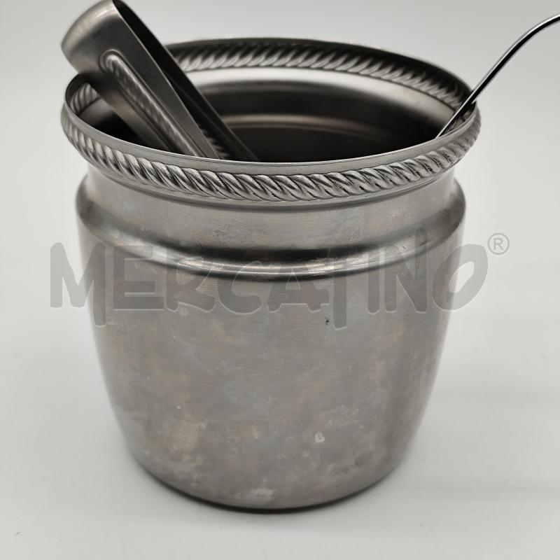 ALESSI SECCHIELLO GHIACCIO CON PINZA | Mercatino dell'Usato Corbetta 2