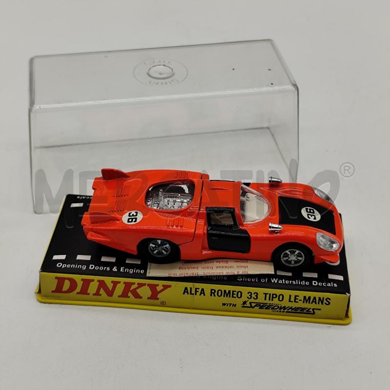 ALFA ROMEO 33 TIPO LE MANS DINKY TOYS MODELLINO  | Mercatino dell'Usato Corbetta 2