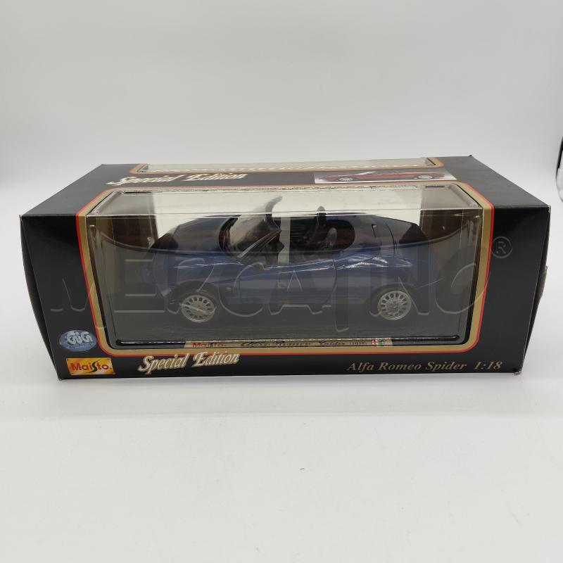 ALFA ROMEO SPIDER MAISTO SPECIAL EDITION 1/18 MODELLINO  | Mercatino dell'Usato Corbetta 1