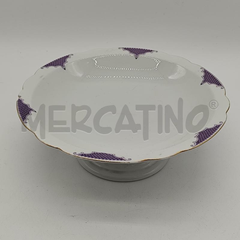 ALZATINA FAMAG BAVARIA DECORI VIOLA | Mercatino dell'Usato Corbetta 1