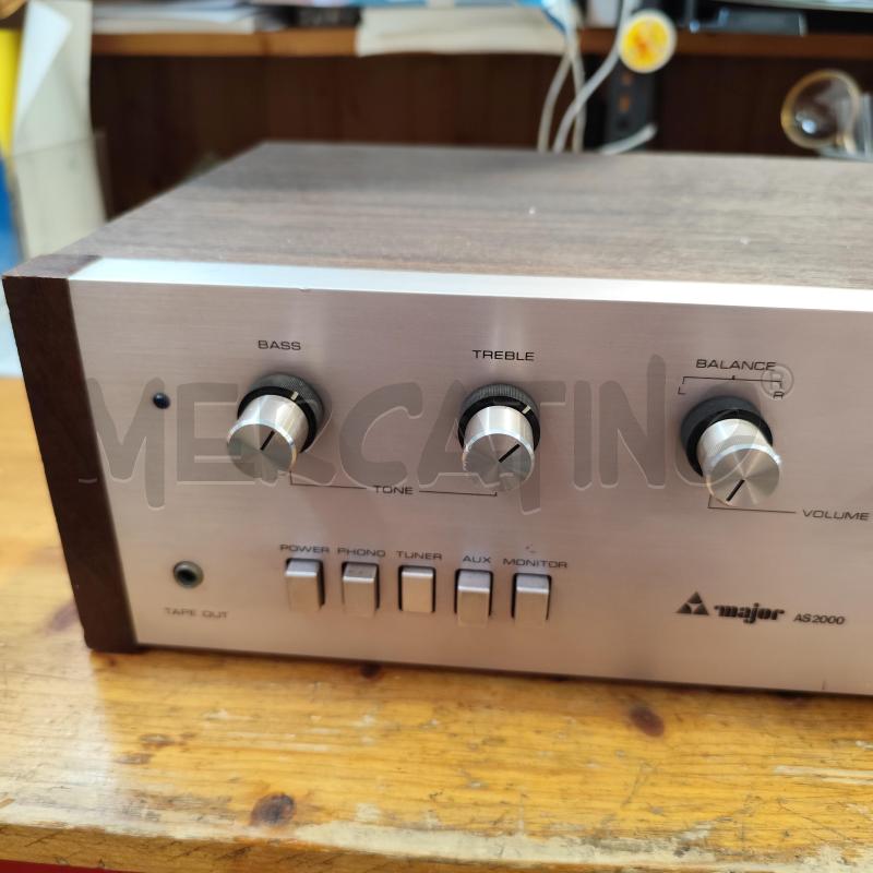AMPLIFICATORE MAJOR AS 2000 GIAPPONESE | Mercatino dell'Usato Corbetta 2