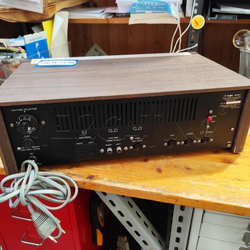 AMPLIFICATORE MAJOR AS 2000 GIAPPONESE | Mercatino dell'Usato Corbetta 4