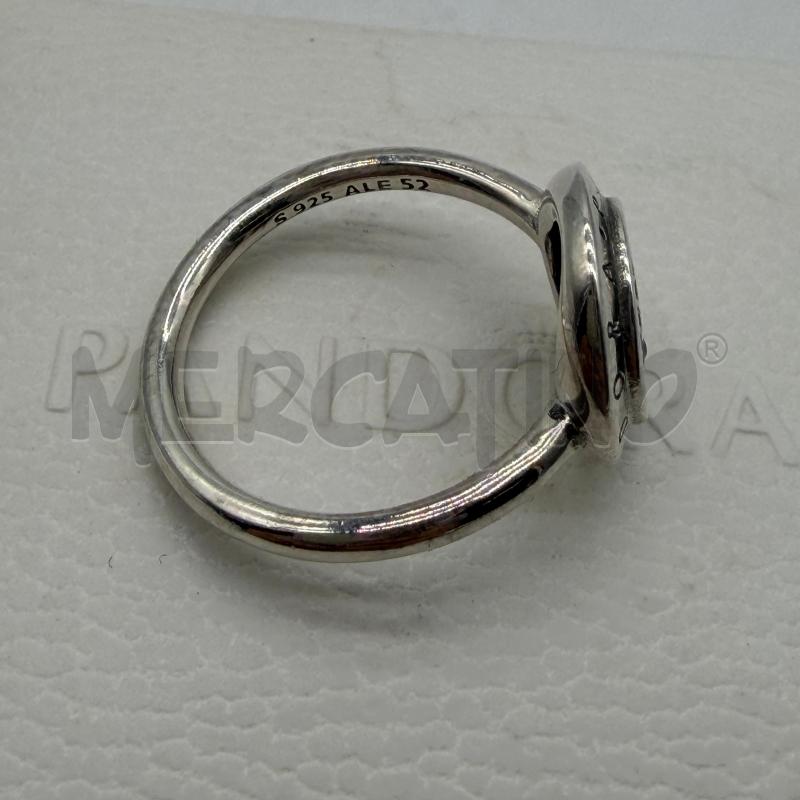 ANELLO DONNA PANDORA ARG CERCHIO STRASS SCRITTA | Mercatino dell'Usato Corbetta 2