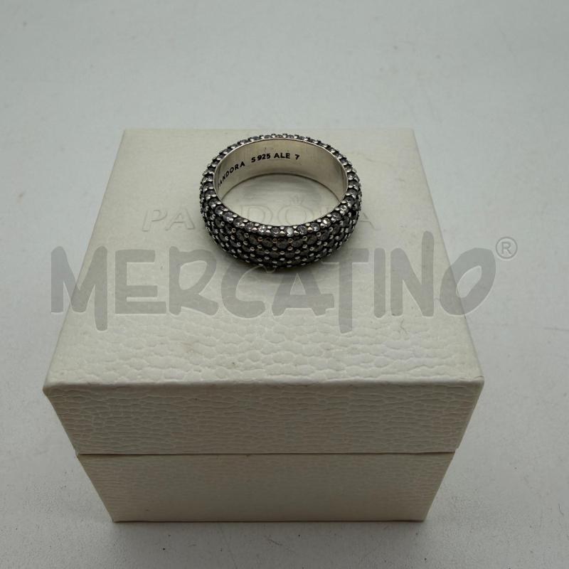 ANELLO DONNA PANDORA ARG STRASS 3 FILE | Mercatino dell'Usato Corbetta 1