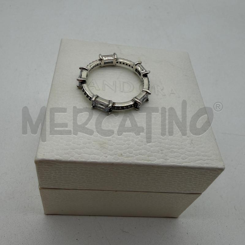 ANELLO DONNA PANDORA ARG STRASS RETT/TONDI | Mercatino dell'Usato Corbetta 2