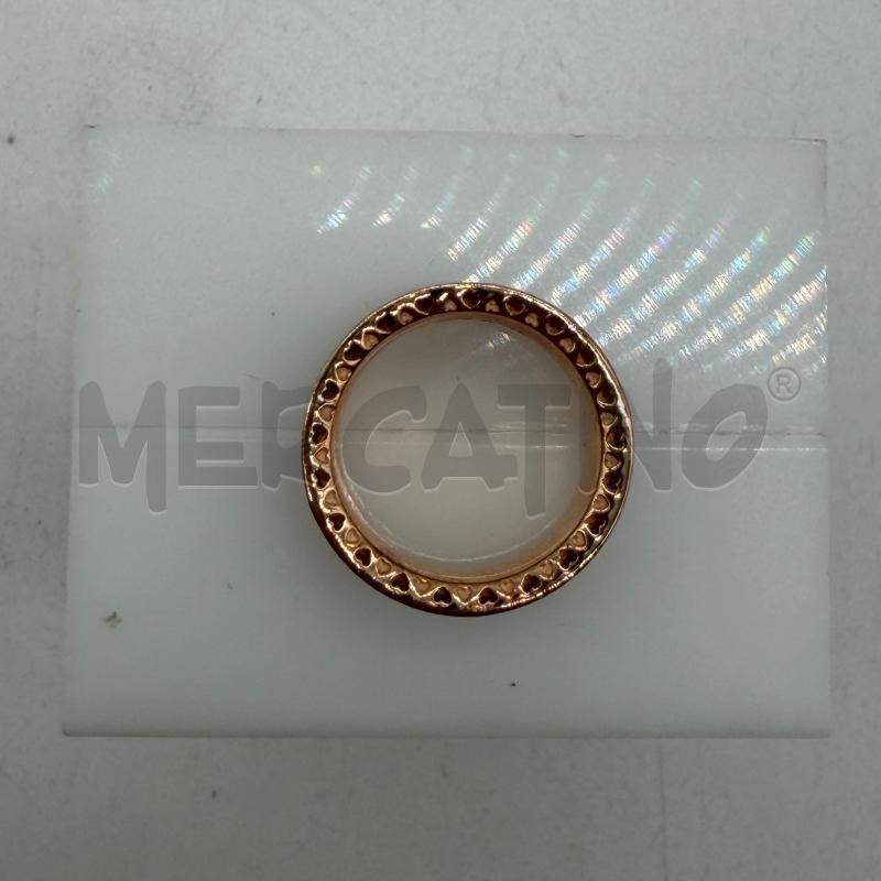ANELLO DONNA PANDORA ORO ROSE STRASS ROSA BORDO CUORI | Mercatino dell'Usato Corbetta 3