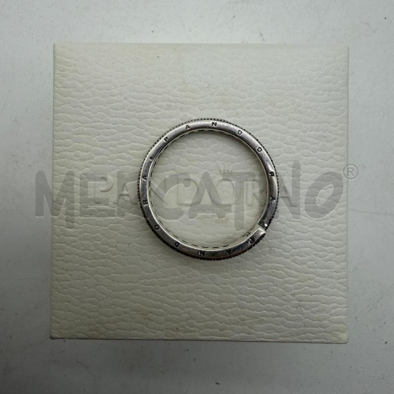 ANELLO DONNA PANDORA STRISCIA SOVRAPPOSTA STRASS | Mercatino dell'Usato Corbetta 2