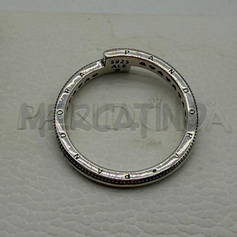 ANELLO DONNA PANDORA STRISCIA SOVRAPPOSTA STRASS | Mercatino dell'Usato Corbetta 3