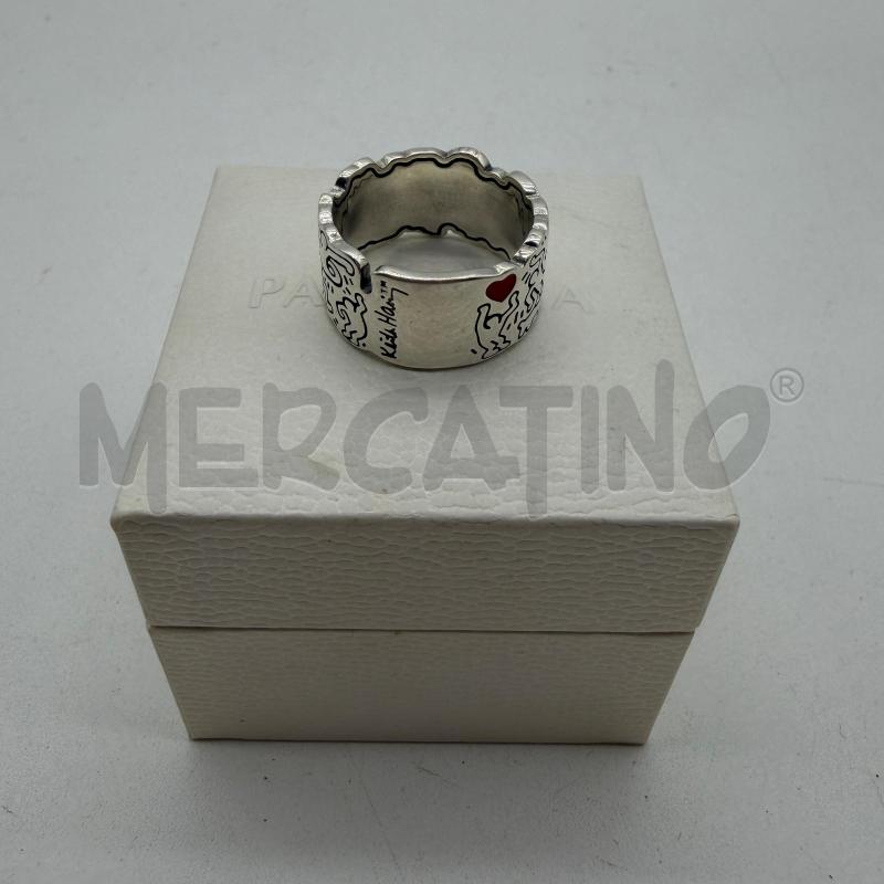 ANELLO DONNA PANDORA X KEITH HARING ARG  | Mercatino dell'Usato Corbetta 2