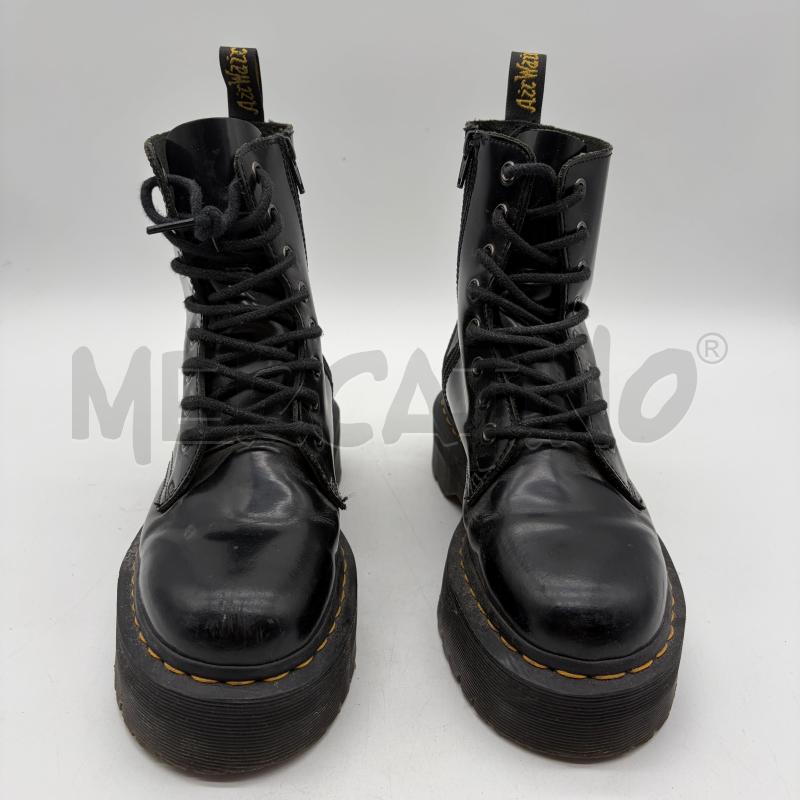 ANFIBI DONNA DR MARTENS NERO PLATFORM ZIP LATO | Mercatino dell'Usato Corbetta 2