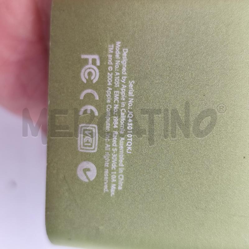 APPLE IPOD NANO A1051 4GB 2 GEN 2ND + CARICA | Mercatino dell'Usato Corbetta 5