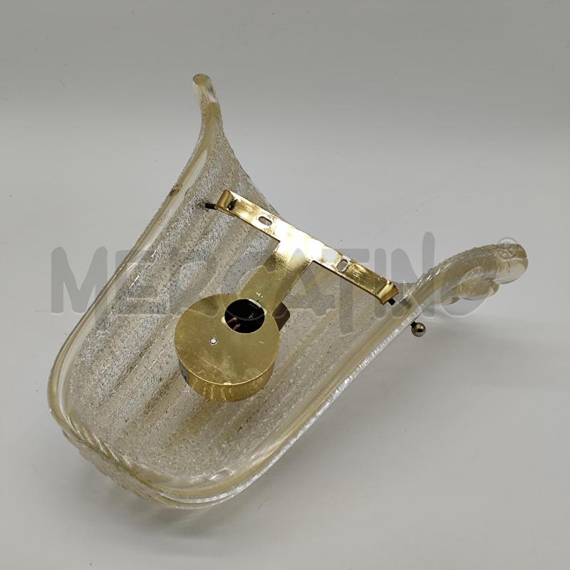 APPLIQUE BAROVIER & TOSO MURANO VETRO COPPA DORATA | Mercatino dell'Usato Corbetta 3