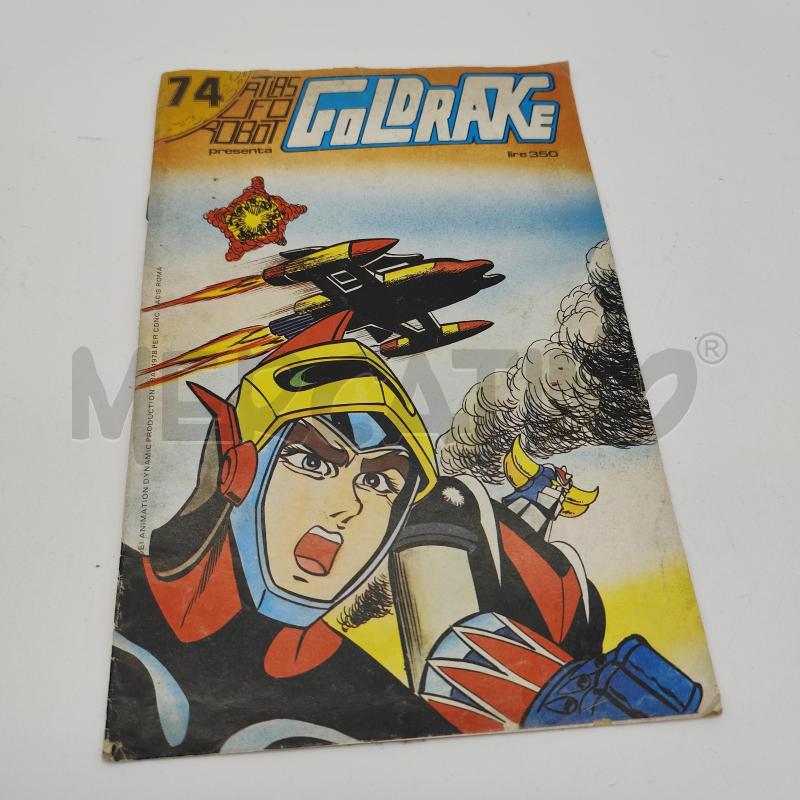 ATLAS UFO ROBOT GOLDRAKE N. 74 ED. FLASH 1980 | Mercatino dell'Usato Corbetta 1