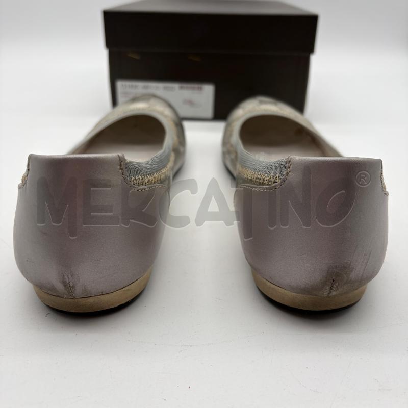 BALLERINA GUCCI SILVER MONOGRAM INS PELLE | Mercatino dell'Usato Corbetta 3