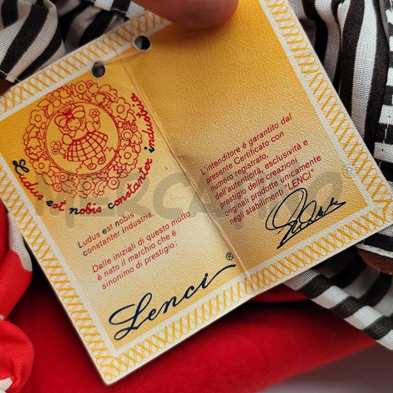 BAMBOLA LENCI ANILI LA ROSSA IN FELTRO | Mercatino dell'Usato Corbetta 4
