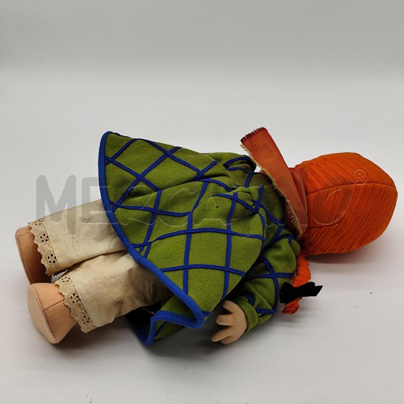 BAMBOLA LENCI CAPPUCCIO ROSSO IN FELTRO 60CM | Mercatino dell'Usato Corbetta 4