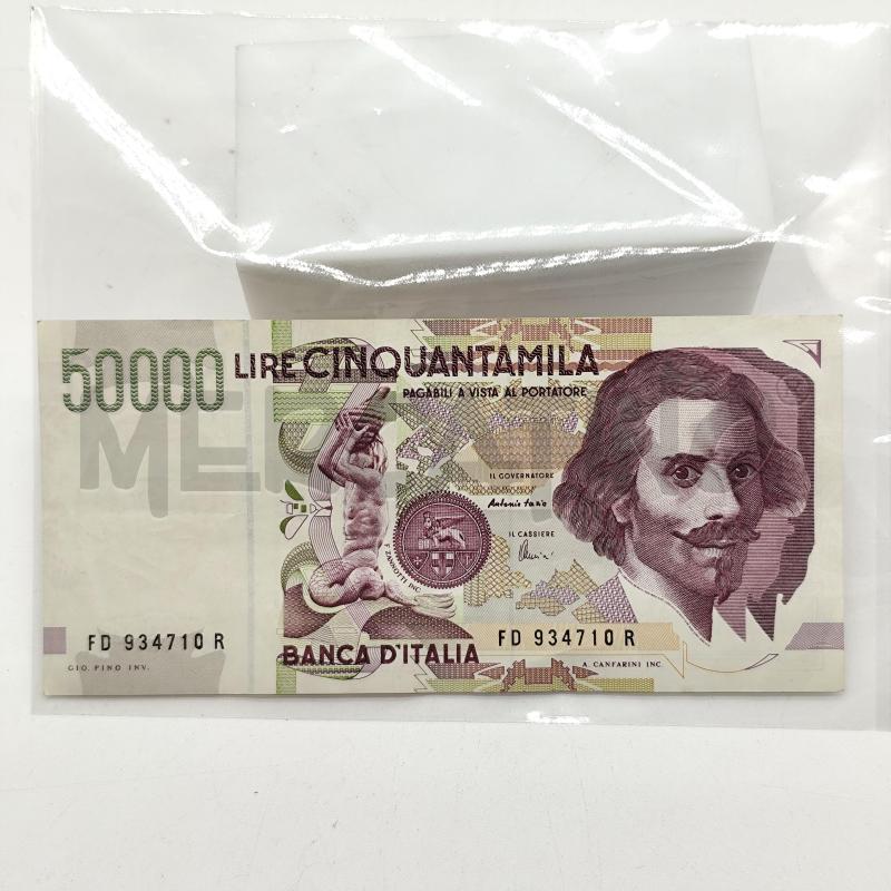 BANCONOTA CINQUANTAMILA LIRE 50000 | Mercatino dell'Usato Corbetta 1