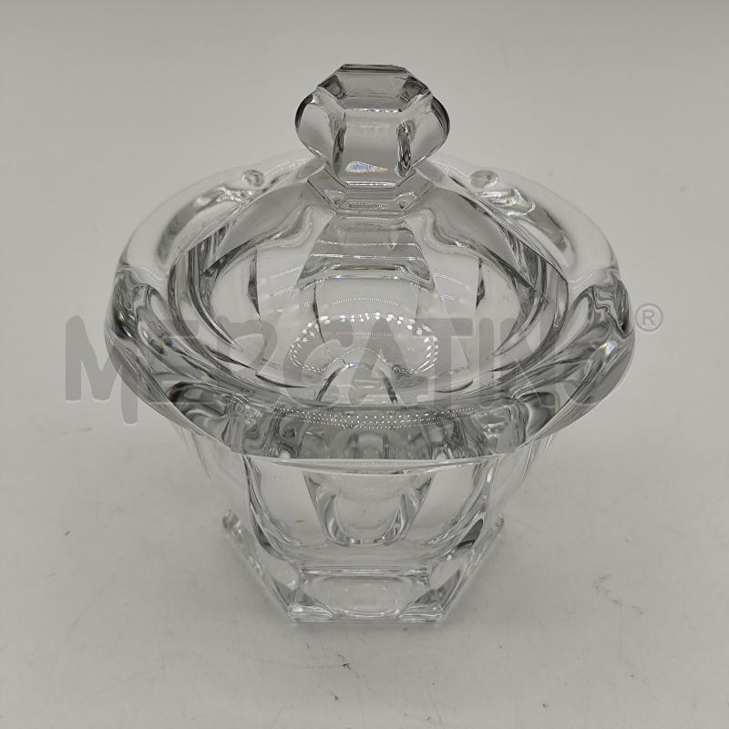 BARATTOLO BACCARAT FRANCE VETRO BORDO BOMBATO | Mercatino dell'Usato Corbetta 1