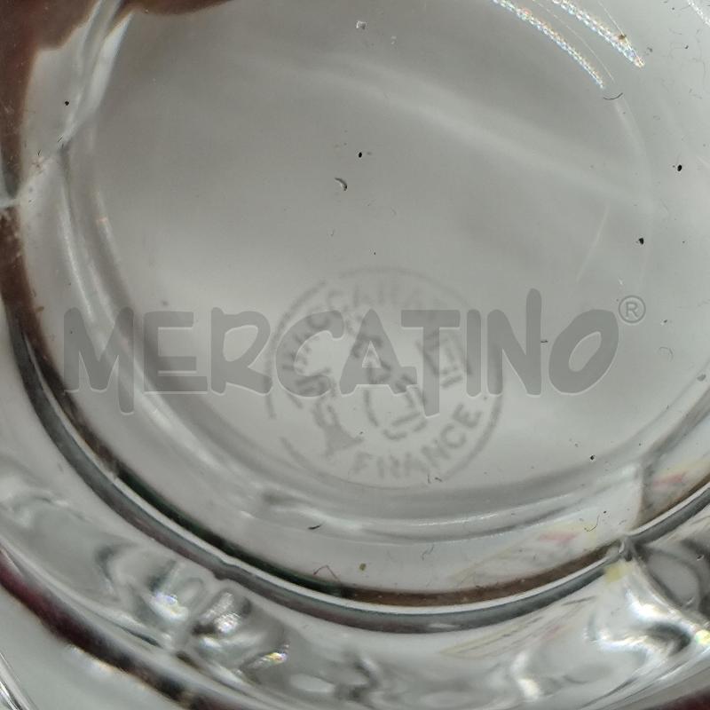 BARATTOLO BACCARAT FRANCE VETRO BORDO BOMBATO | Mercatino dell'Usato Corbetta 4
