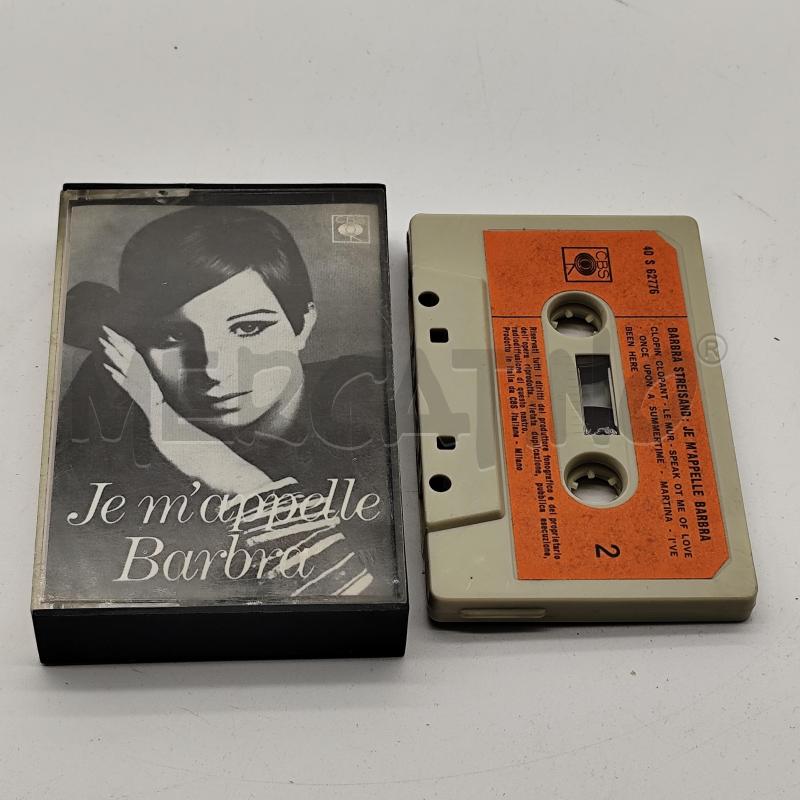 BARBRA STREISAND JE M'APPELLE BARBRA MUSICASSETTA  | Mercatino dell'Usato Corbetta 1