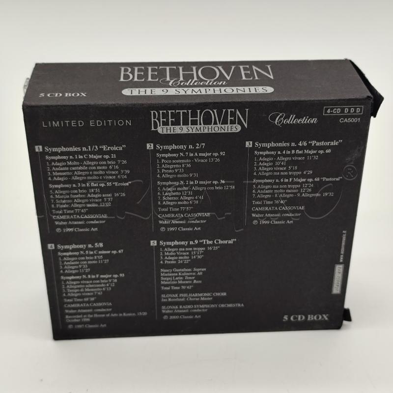BEETHOVEN COLLECTION THE 9 SYMPHONIES 5 CD COFANETTO | Mercatino dell'Usato Corbetta 2