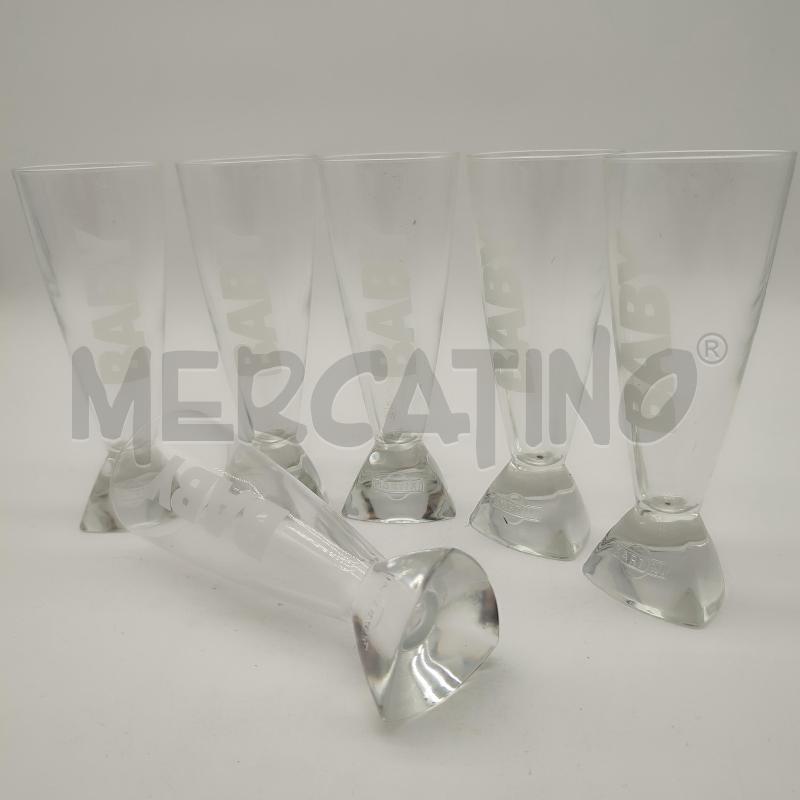BICCHIERI PZ. 6 MARTINI BASE TRIANGOLARE | Mercatino dell'Usato Corbetta 4