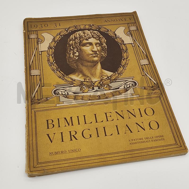 BIMILLENNIO VIRGILIANO 1930 31 ANNO IX | Mercatino dell'Usato Corbetta 1