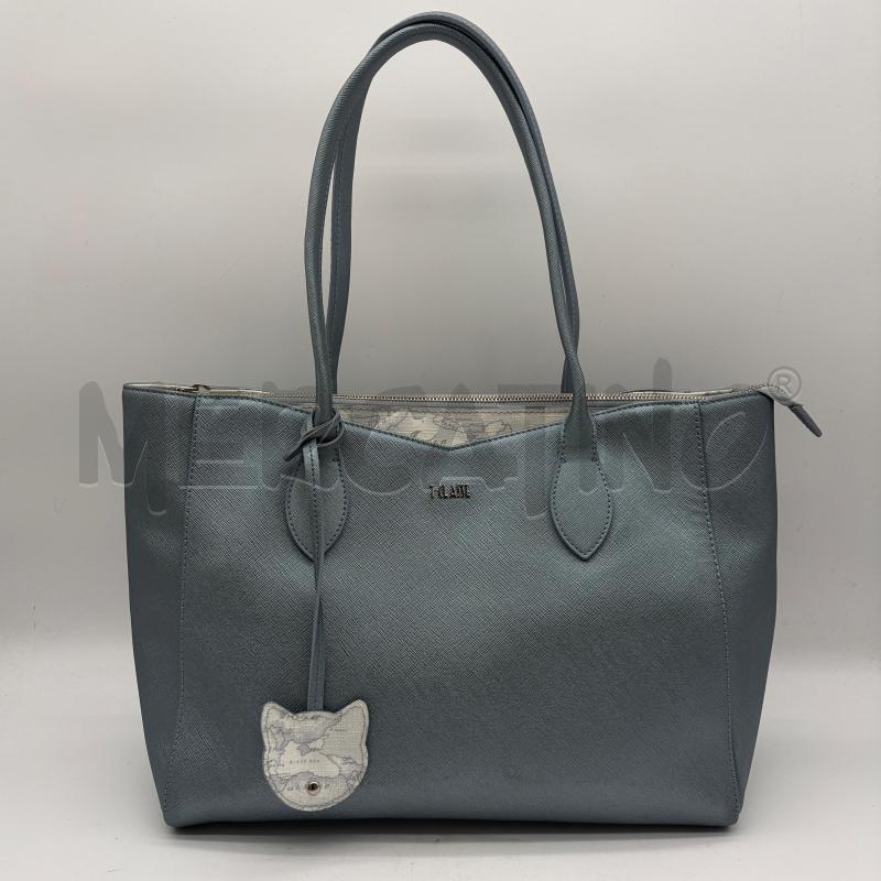 BORSA DONNA 1 CLASSE AZZ METALLIZZATO INS MAPPA SOPRA | Mercatino dell'Usato Corbetta 1