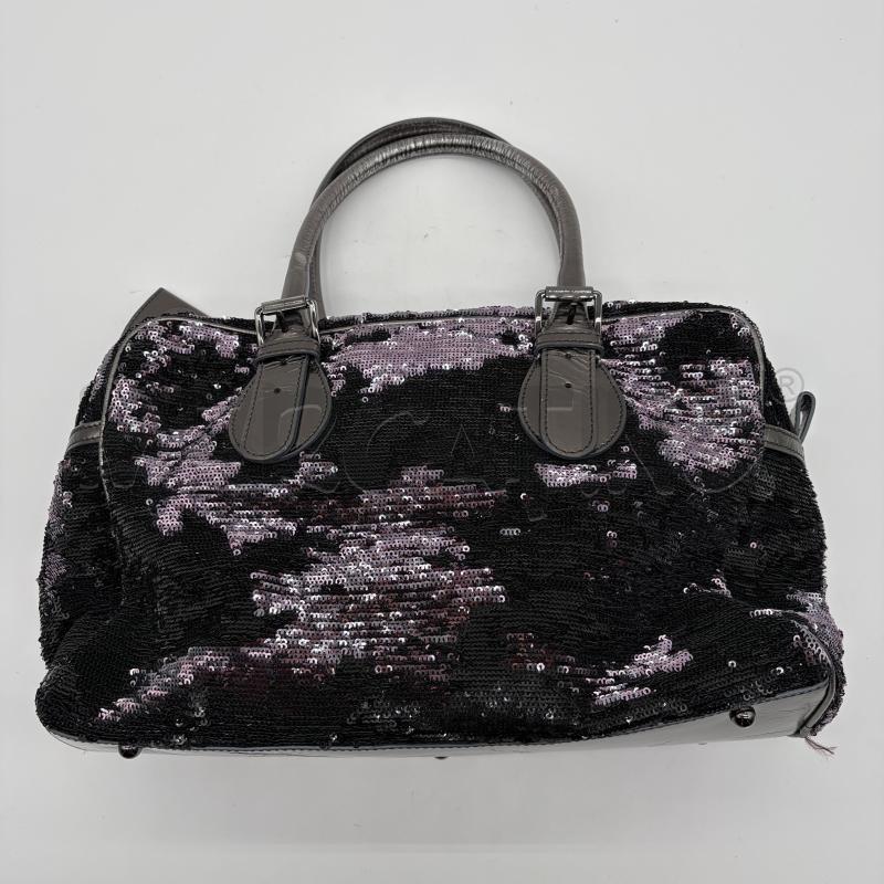 BORSA DONNA ALESSANDRO DELL'ACQUA PAIETTES BRUNITO INS PELLE | Mercatino dell'Usato Corbetta 1
